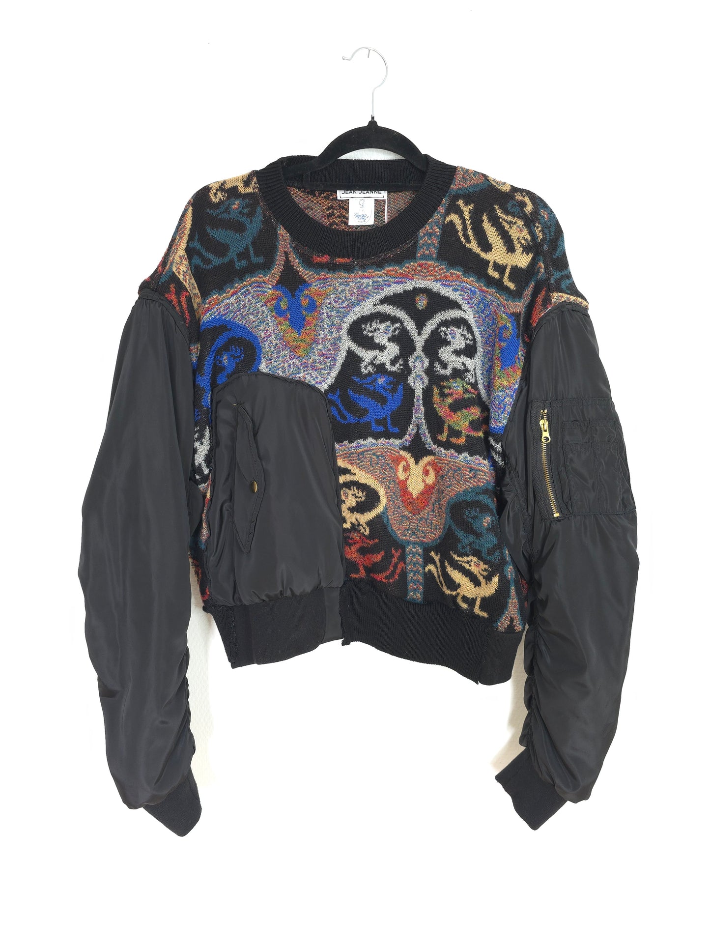 Pull hybride maille x bomber