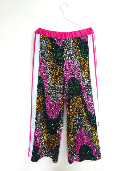 Pantalon AdiJeanne Sequins 70's Rose