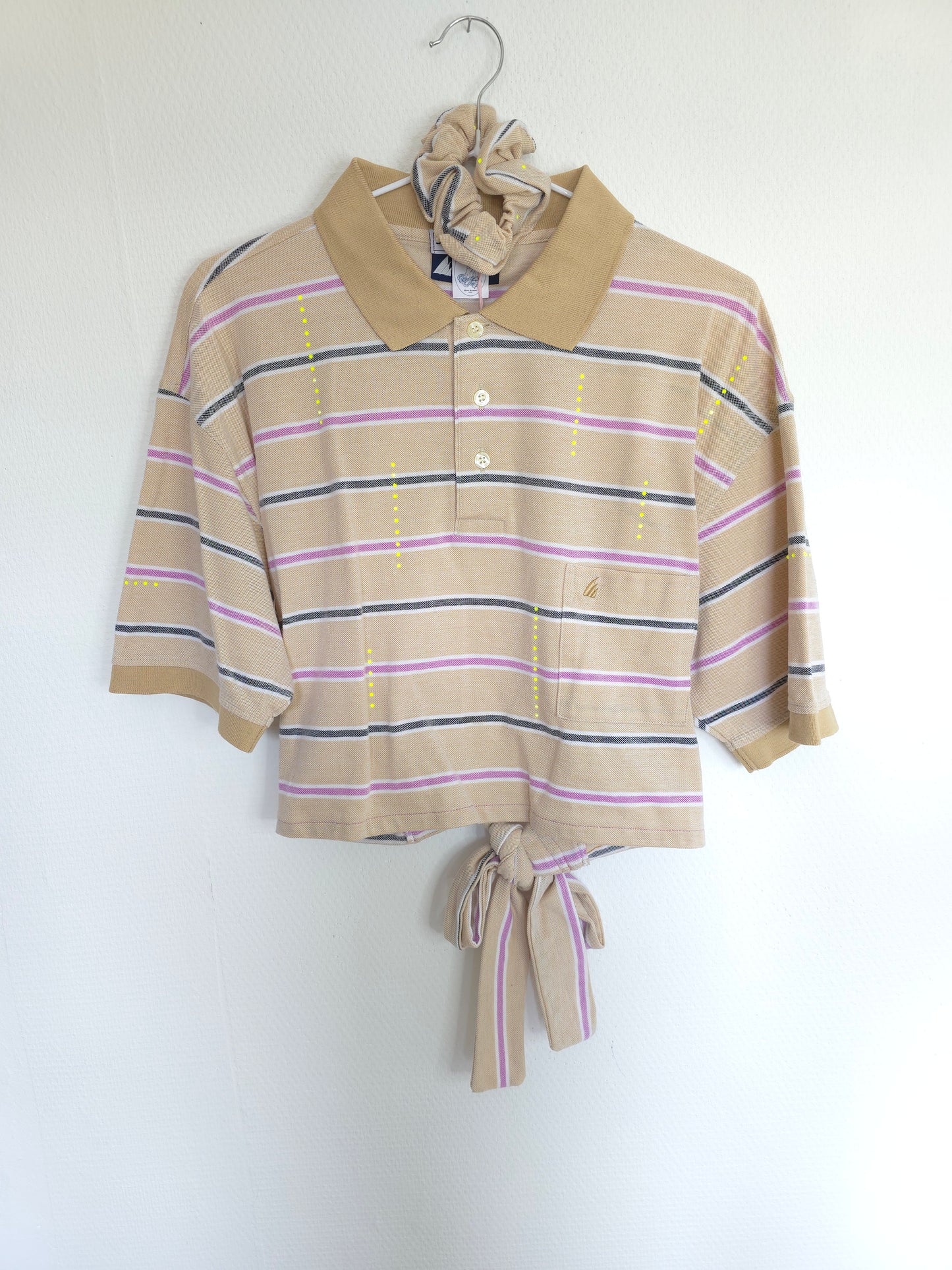 Le Polo Dos Nu Strass Fluo