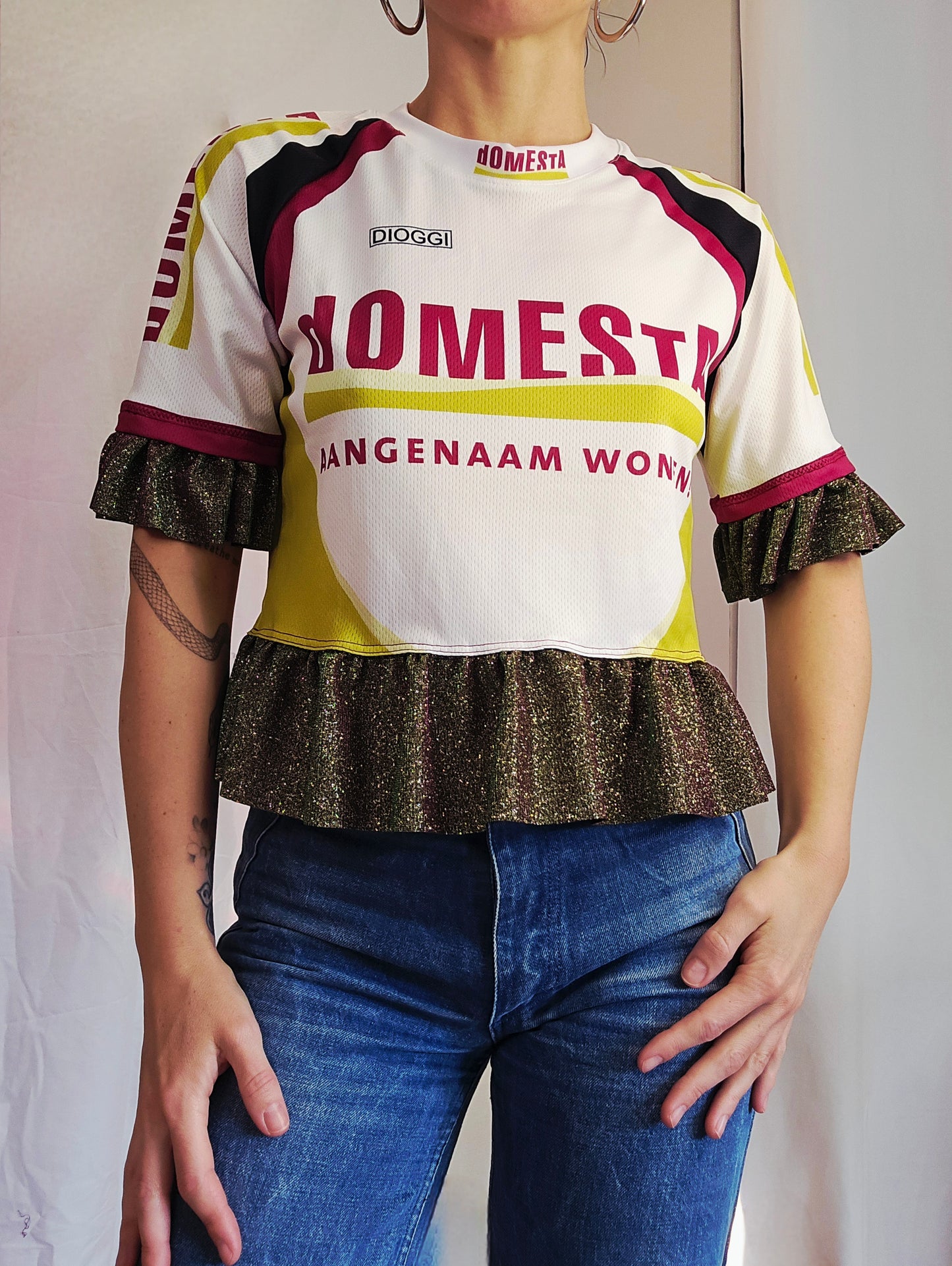 Chic'liste à volants pailletées