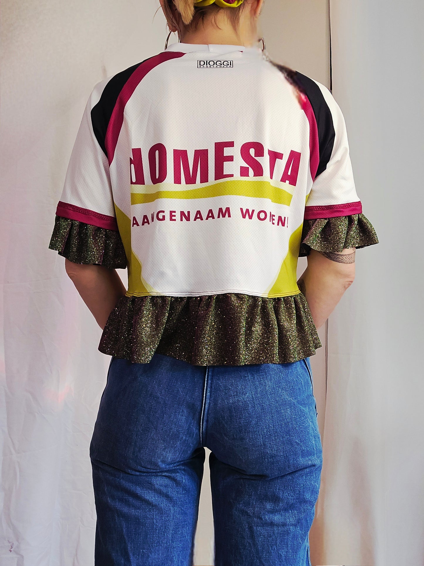 Chic'liste à volants pailletées