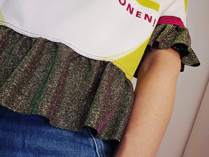 Chic'liste à volants pailletées