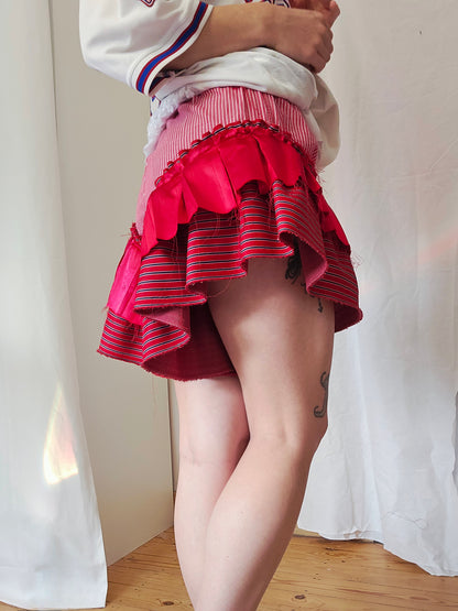 Short Froufrou rouge