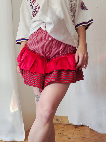 Short Froufrou rouge