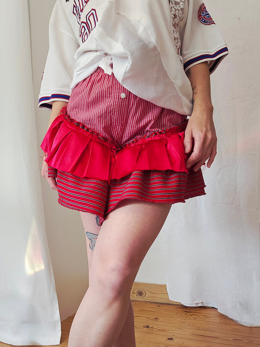 Short Froufrou rouge