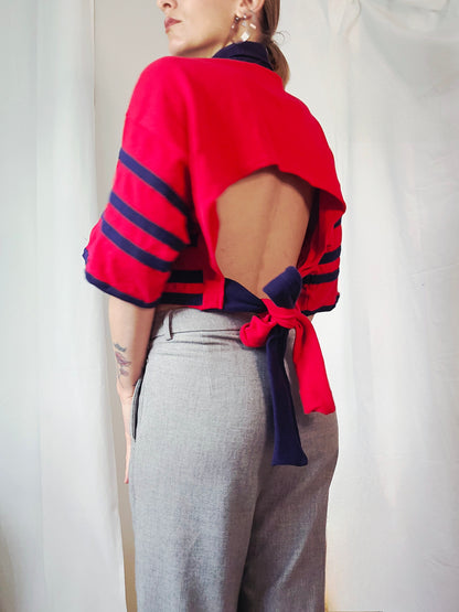 Le Polo Dos Nu Rouge