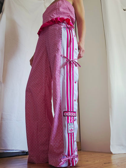 Pantalon AdiJeanne Vichy Rose