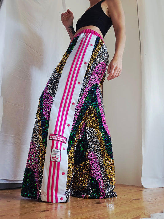 Pantalon AdiJeanne Sequins 70's Rose