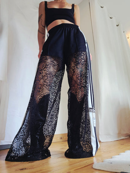 Pantalon AdiJeanne Noir Dentelle